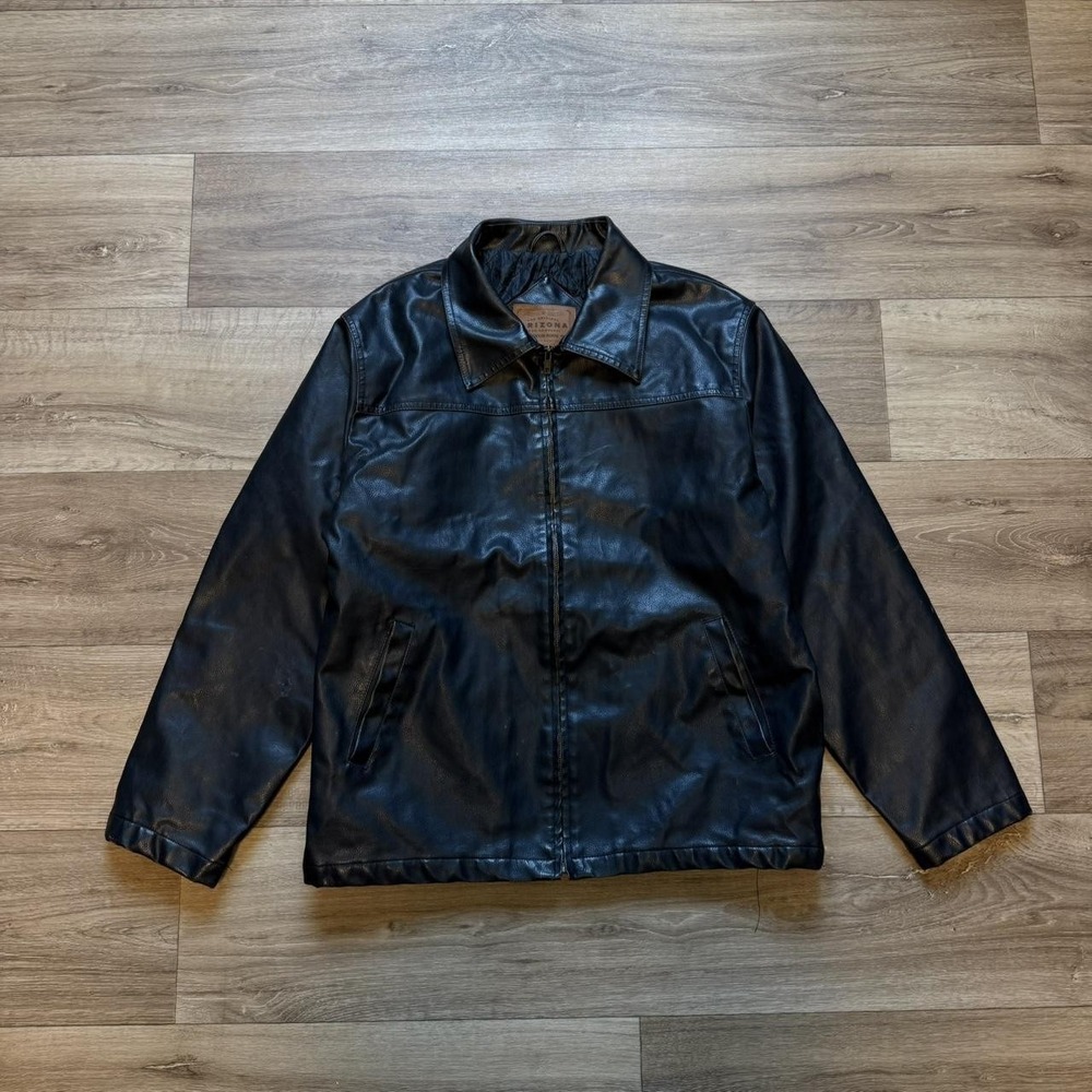 Levi's Men's leather‎ Black Jacket